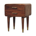 Valenza Two-Drawer Bedside Table